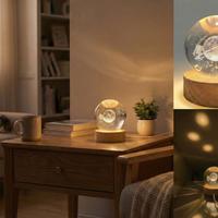 Sfera di cristallo 3D con AstroBaby