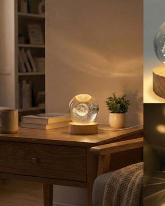 Sfera di cristallo 3D con AstroBaby