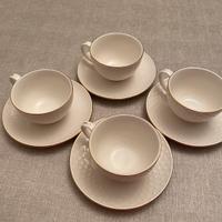 Set 4 tazze té filo oro - Tokyo Design Studio