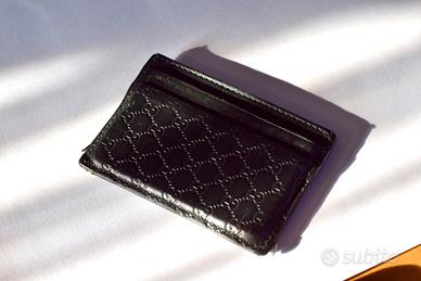 Portacarte GUCCi serie Guccissima 100% pelle