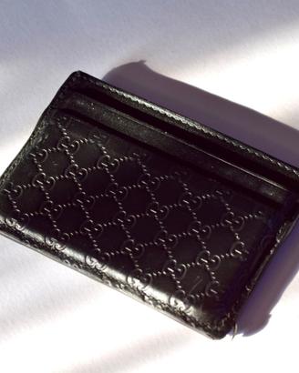 Portacarte GUCCi serie Guccissima 100% pelle