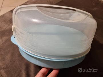 Porta torta Tupperware doppio ripiano