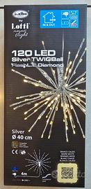 Sfera Luminosa Twig Ball Ø 40 cm 120 Led-Flashled 