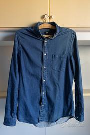 Camicia uomo denim - 100% cotone