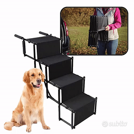Scala portatile per cani da esterno per auto. 80kg