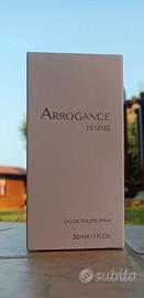 Scatola e boccetta Eau de Toilette Arrogance 30 ml