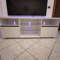 mobile TV soggiorno con illuminazione  Led 