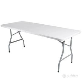 Tavolo pieghevole da catering e campeggio 180 cm