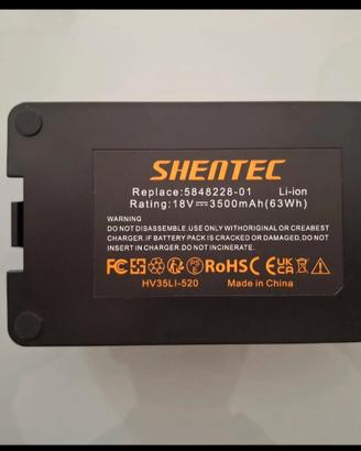 batteria per robot da giardino 