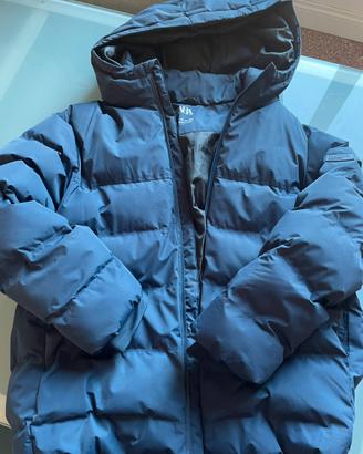 Piumino Zara blu 13/14 anni 164 cm.