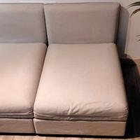 Divano letto matrimoniale grigio 