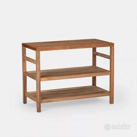 Mobile per lavandino in teak Deghi