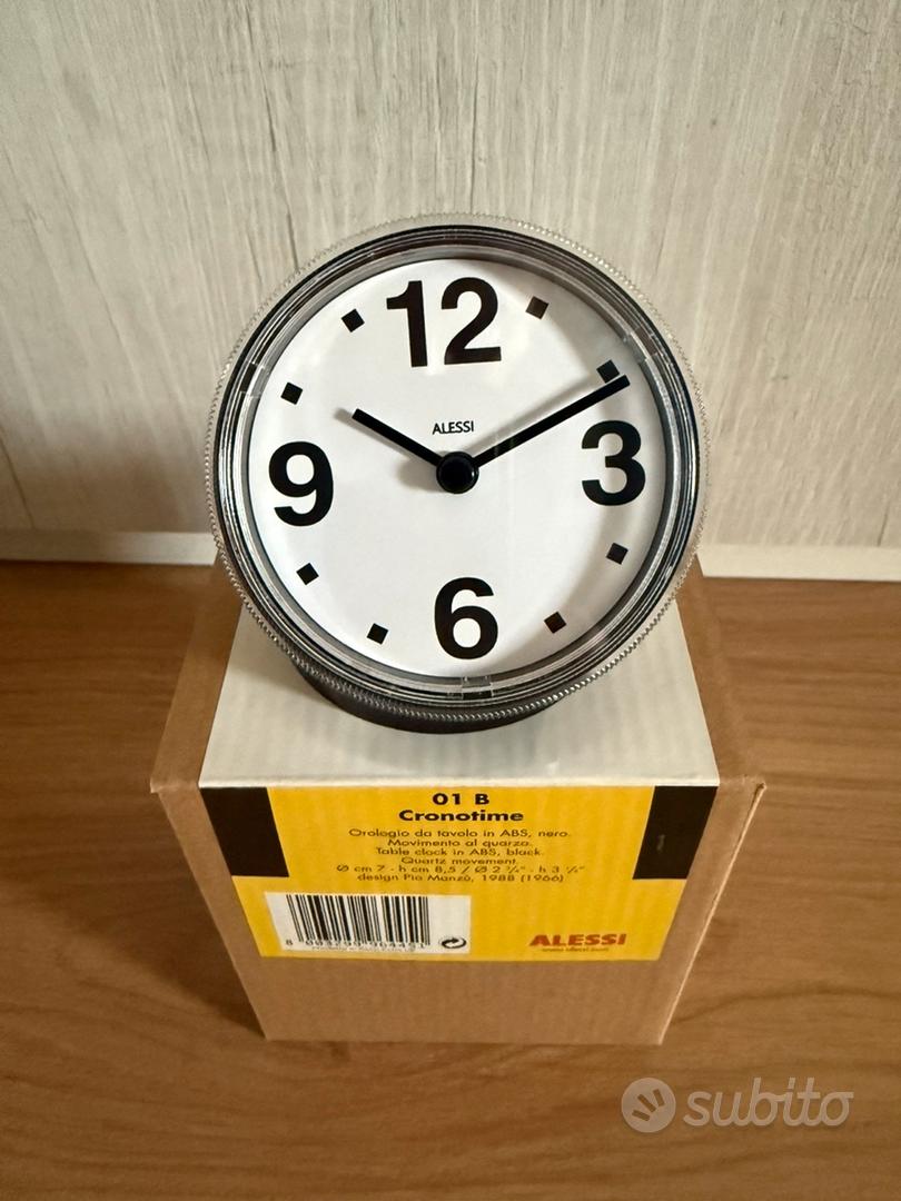 Orologio Cronotime - Alessi - design Manzù 1966 - Collezionismo In