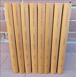 Enciclopedia,letteratura italiana,Curcio,completa