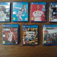 7 giochi per PlayStation 4 originali