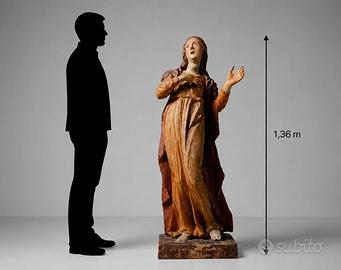 Grande Scultura lignea rinascimentale ( sec XVI)