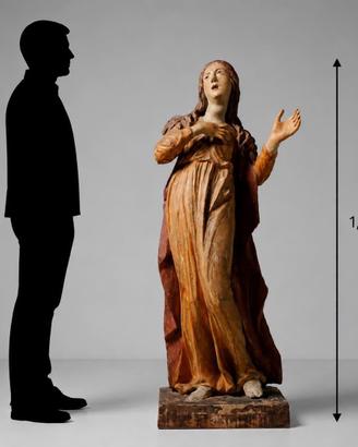 Grande Scultura lignea rinascimentale ( sec XVI)