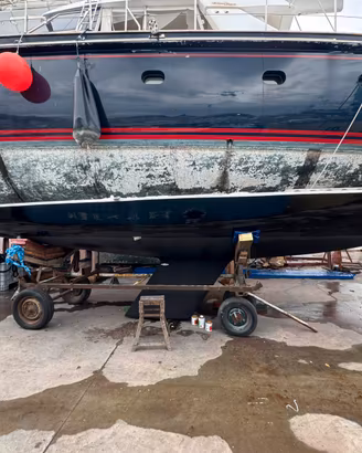Barca deriva SOLING