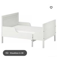 Lettino evolutivo ikea + materasso