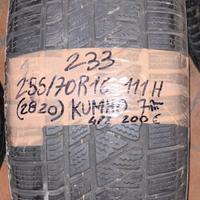 4 pneumatici invernali Khumo 255/70R16 111H