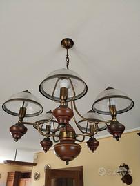 lampadario più appliques