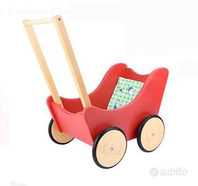 Carrozzina per bambole di Legler Nuova