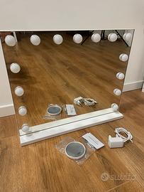 Specchio Trucchi con luci led
