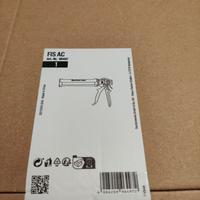 FIS AC pistola x  chimico fischer in metallo