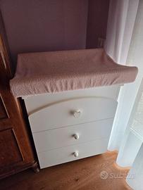 Fasciatoio con vasca Giordani Nora