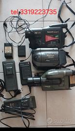 3 VIDEOCAMERE PANASONIC E PHONOLA