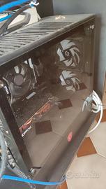 Computer fisso completo e funzionante + monitor hp