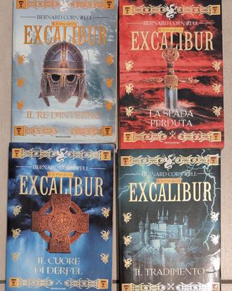 LOTTO 4 LIBRI B.CORNWELL-EXCALIBUR-MONDADORI '98