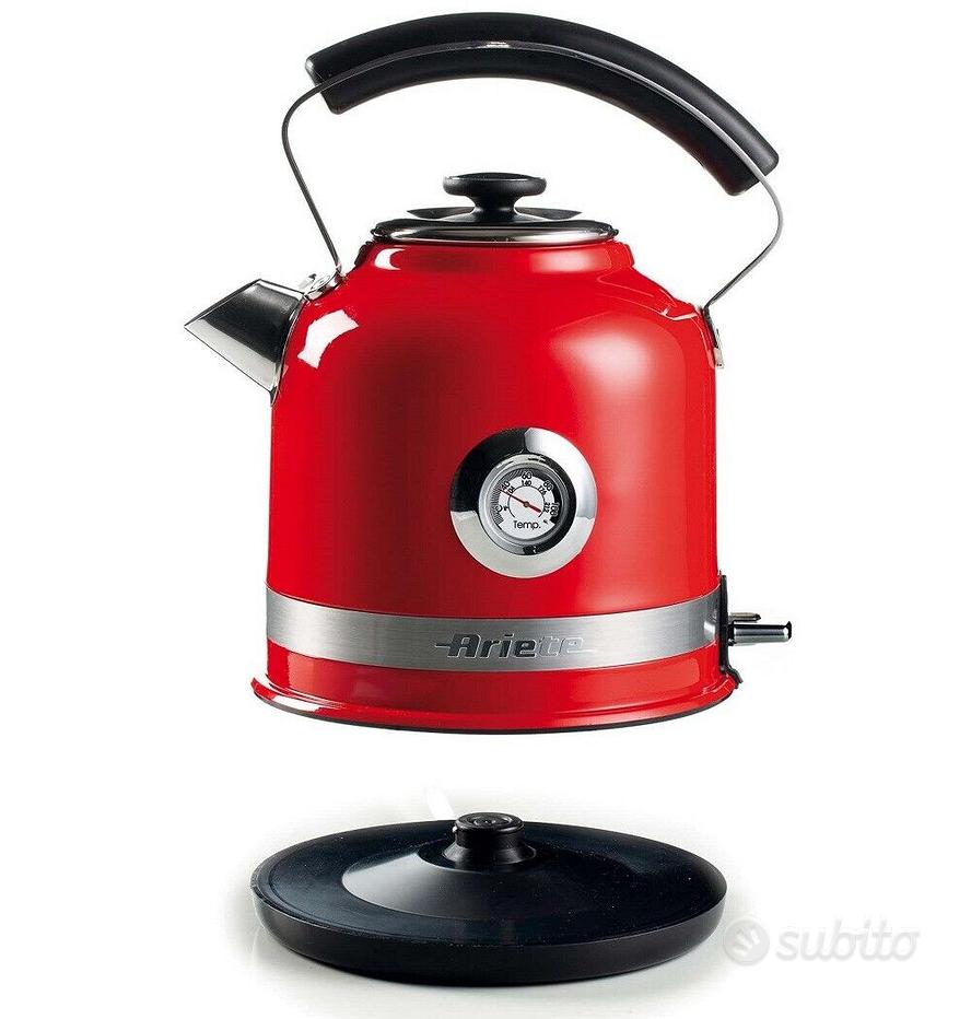 bollitore elettrico acqua rosso 1.7 L kettle - Elettrodomestici In vendita  a Vicenza
