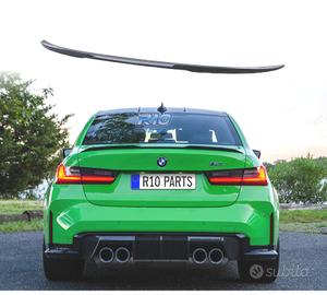 SPOILER ALETTONE BMW F30 F80 M3 LOOK CARBONIO