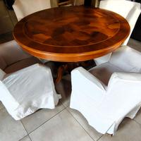4 Poltrone Vintage da Pranzo/Salotto Anni '30