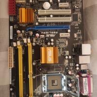 Bundle socket 775/Asus P5QL/Core2Quad Q9550+RAM