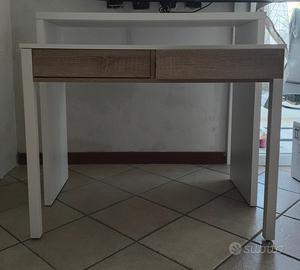 Scrivania con banco estraibile (scorrevole)