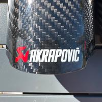 Terminali in fibra di carbonio Akrapovic NUOVI