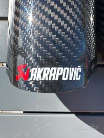 Terminali in fibra di carbonio Akrapovic NUOVI