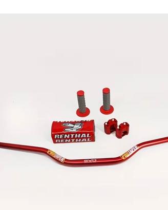 Manubrio Pro Taper Evo 28mm rosso