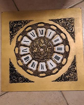 antico quadrante di orologio pendolo/parete