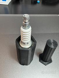 Porta candela moto vespa lambretta