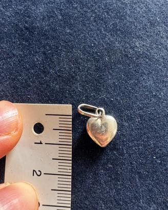 Ciondolo cuore piccolo – color silver/argento