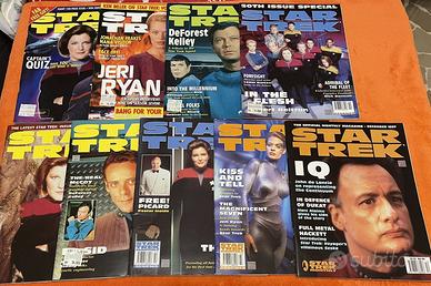 Lotto 24 riviste vintage Star Trek -lingua inglese