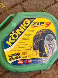 Catene da neve KONING ZIP 9 nuove