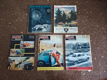 MOTORITALIA E MOTOR ILLUSTRATO LOTTO 5 RIVISTE