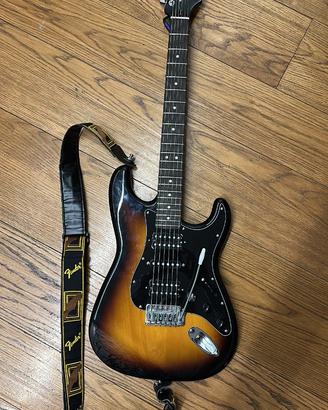 Stratocaster di liuteria sunburst HSH
