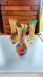 Vasetti vetro Murano assortiti