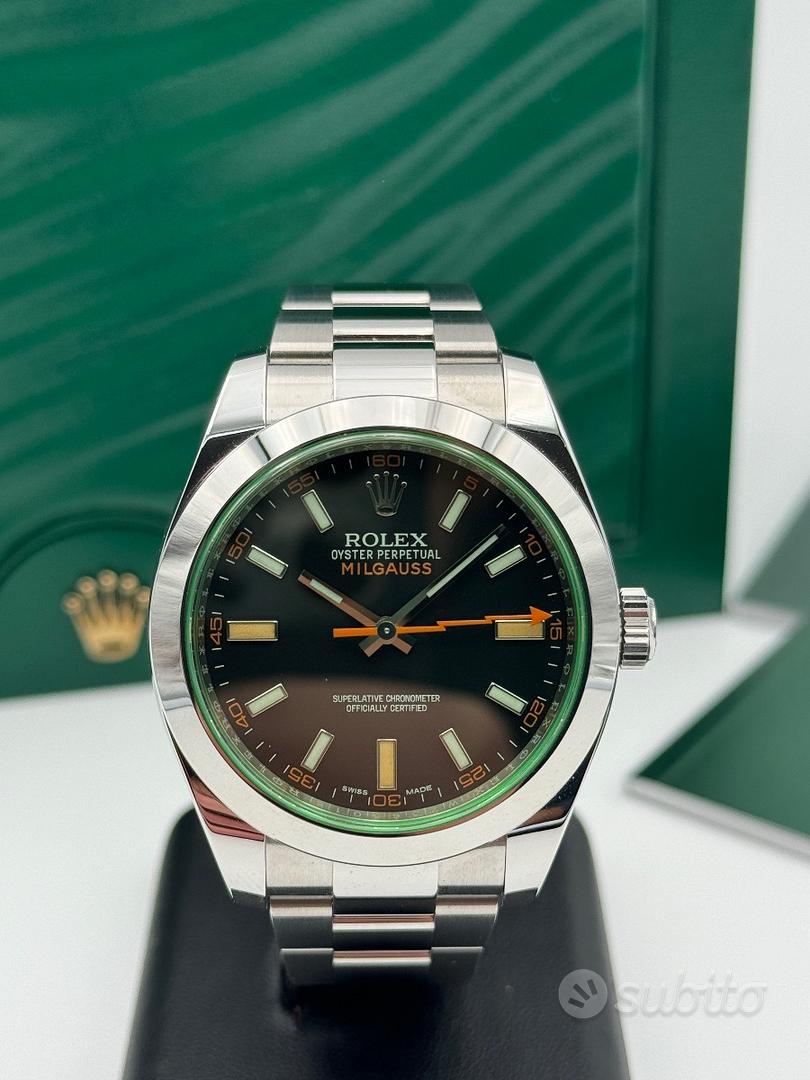 Cinturino rolex milgauss deals