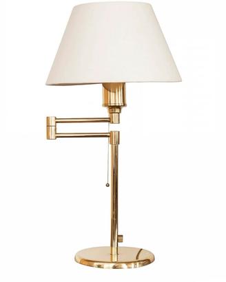 Lampada da tavolo in ottone di Egoluce, anni '80